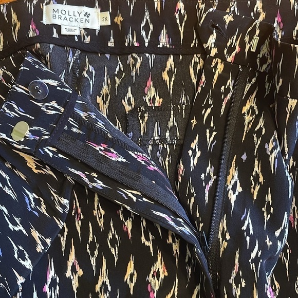 Molly Bracken capri 2X adjustable lightweight pocketed with adjustable waistband - Picture 3 of 10